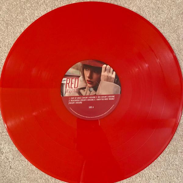 Taylor Swift Red Taylor's Version Vinyl (2021) Nasdisc Vinyl